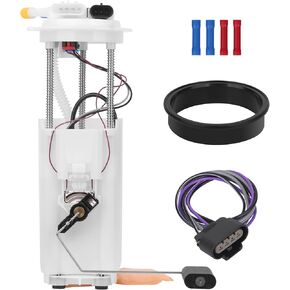 Electric Fuel Pump Module Assembly with Pressure Sensor Compatible with Chevrolet Blazer, GMC Jimmy, Oldsmobile Bravada 1998-2005, 4.3L V6, Replacement E3992M 19177220 (Fits 4-Door Model Only)