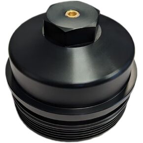 Billet Oil Filter Cap - Fits Ford 6.0L/6.4L 2003-2010 Powerstroke Engines