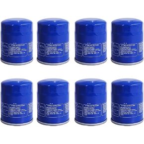 8Pcs 15400-PLM-A02PE Oil Filter Compatible with Honda GX610 GX630 GX660 GX670 GX690 GXV340 GXV390 GXV610 GXV630 GXV660 GXV670 GXV690 Engines Replace 15400-PLM-A02 15400-PLM-A01 15400-P0H-305PE
