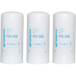 P551808 Oil Filter Replace For LF691A, 1R-0716, B7299, 57792, IR1808, Fits For CT13-475, S60-12.7L Diesel Engines (3PCS)