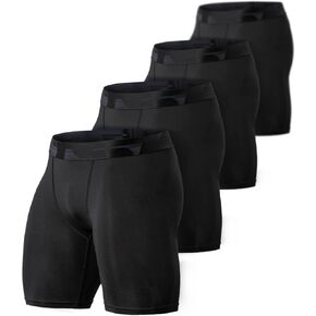 TSLA Men's Athletic Compression Shorts, Sports Performance Active Cool Dry Running Tights