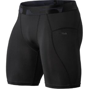 TSLA Men's Athletic Compression Shorts, Sports Performance Active Cool Dry Running Tights