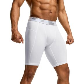 شورت رياضي مضغوط للرجال من TSLA، سروال ضيق للجري بارد وجاف للأداء الرياضي in Kuwait