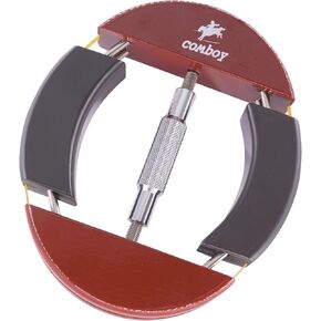 Upgraded double colors Hat Stretcher 4 Way Hat Shaper with Turnbuckle Adjustable to All Hat Sizes from 7'' to 9 1/2'' Cap Black and Red