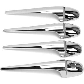 8Pcs 4 Door Handle Cover Compatible with Toyota RAV4 2013-2018 Exterior ABS Molding Protector Trim (Chrome Plated)