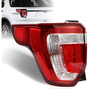 Tail Lights Assembly for Ford Explorer 2016 2017 2018 2019 - Brake Rear Lamp Compatible with 2016-2019 Ford Police Interceptor Utility - Replace for FB5Z13404A and FO2801251 - Passenger RH