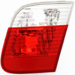 For BMW 325i/330i/325xi/330xi 2002 2003 2004 2005 Tail Lights Assembly Driver and Passenger Side Pair Rear Sedan | E46 | Deck Lid Mounted | w/White Lens BM2882104, BM2883104 | 63216910537, 63216910538