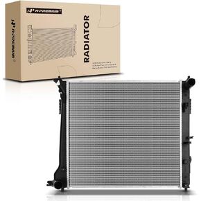 A-Premium Engine Coolant Radiator Assembly Compatible with Hyundai Tucson 2016 2017 2018, L4 1.6L, Automatic Dual Clutch Transmission, Replace# 25310D3200