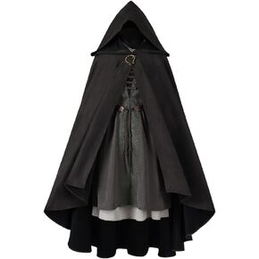 Elden Ring Melina Figure Cosplay Costume Halloween Dress Uniform Cape Cloak Full Sets Suit for Women