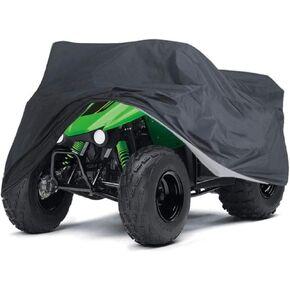 ATV Cover Waterproof Quad ATC 4 Wheeler Covers All Season Outdoor ATV Protection Covers Replacement for Kawasaki Yamaha Suzuki Honda Polaris (L: 78.74x37.4ix41.73IN/ 200x95x106CM)