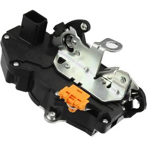 Power Door Lock Actuator with Latch Assembly Fits for 2009-2014 GMC Chevrolet Cadillac Selected Models Rear Right (Passenger Side Rear), Replaces OEM 22862037, 22785480, 72111N