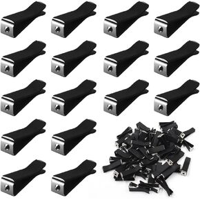 70 Pieces Car Air Vent Clips, Auto Air Conditioner Outlet Clips, Car Outlet Aromatherapy Clips, Square Head Car Vent Clips For Office Home Car
