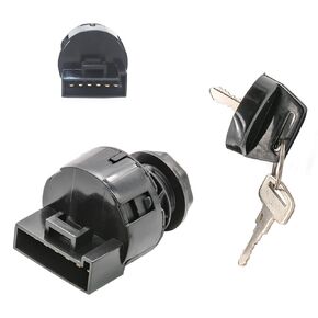 4012166 4011142 Ignition Switch Key 4 Position Off-Run-Light On-Start 6 Pin Fits for Polaris RZR 570 Ranger 400 500 570 800 ACE 325 570 900