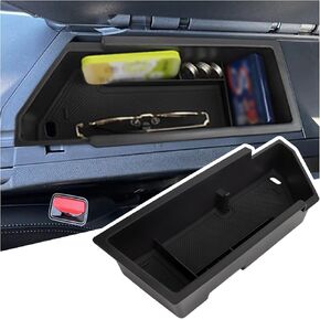 Center Console Organizer Compatible with 2024-2025 Chevy Equinox EV Interior Accessories, Armrest Insert Secondary Storage Box for Sunglasses and Vehicle Key