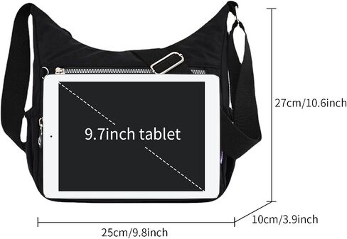 NOTAG Crossbody Bags for Women Multi-Pocket Casual Shoulder Handbags Lightweight Waterproof Purses and Handbags in Kuwait