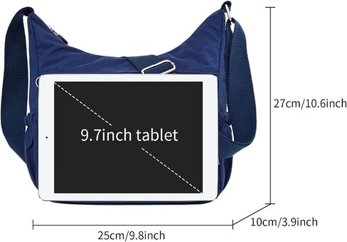 NOTAG Crossbody Bags for Women Multi-Pocket Casual Shoulder Handbags Lightweight Waterproof Purses and Handbags in Kuwait
