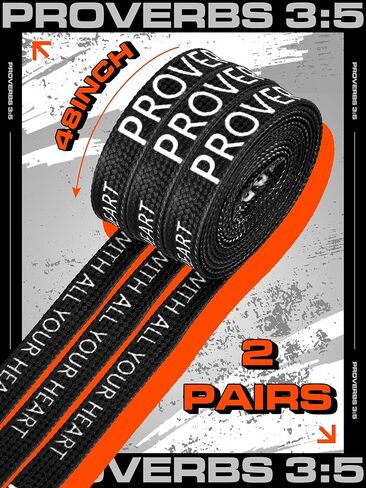 2 Pair Christian Shoe Laces with Proverbs 3: 5 Christ Printed Flat Shoelaces for Athletic Running Sneakers in Kuwait