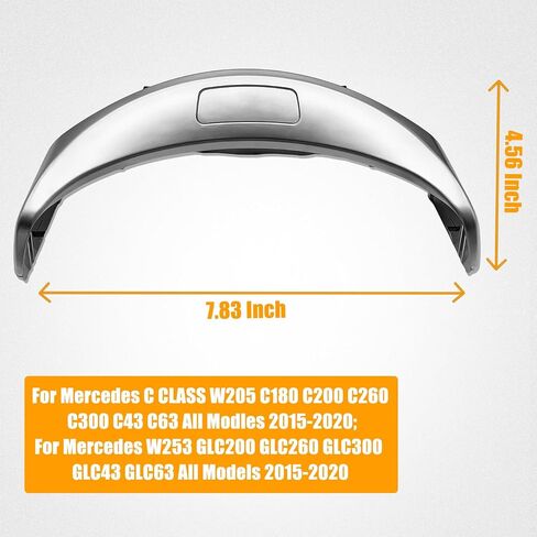 2056803407 Center Console Armrest Storage Box Release Button Switch Cover Compatible with 2015-2020 Benz W205 C200 C250 C300 W253 GLC260 GLC200 in Saudi Arabia