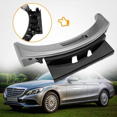2056803407 Center Console Armrest Storage Box Release Button Switch Cover Compatible with 2015-2020 Benz W205 C200 C250 C300 W253 GLC260 GLC200 in Saudi Arabia
