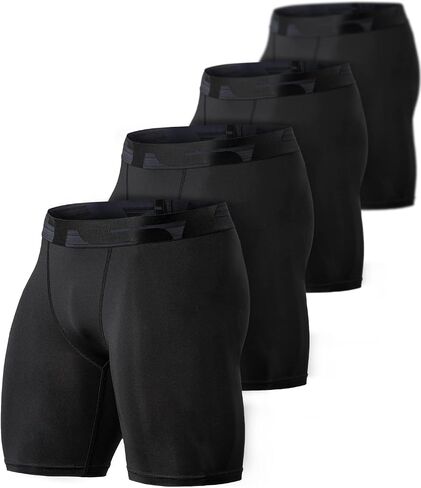 TSLA Men's Athletic Compression Shorts, Sports Performance Active Cool Dry Running Tights in Saudi Arabia