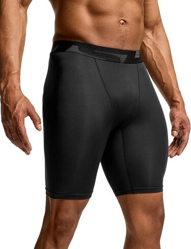 TSLA Men's Athletic Compression Shorts, Sports Performance Active Cool Dry Running Tights in Saudi Arabia