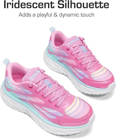 DREAM PAIRS Girls Shoes Sneakers Kids Tennis Shoes Lightweight Lace Up Running Casual Walking Shoes in Saudi Arabia