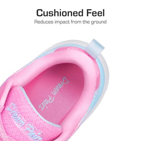 DREAM PAIRS Girls Shoes Sneakers Kids Tennis Shoes Lightweight Lace Up Running Casual Walking Shoes in Saudi Arabia