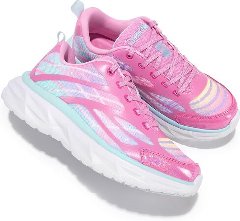 DREAM PAIRS Girls Shoes Sneakers Kids Tennis Shoes Lightweight Lace Up Running Casual Walking Shoes in Saudi Arabia