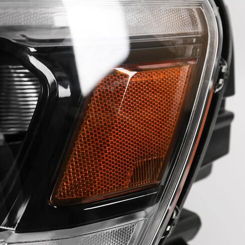 LED Headlight Assembly Compatible with Dodge Ram 1500 2019 2020 2021 2022 Replacement Headlamp with Black Housing Left Driver Side 68533275AA CH2502320 in Saudi Arabia
