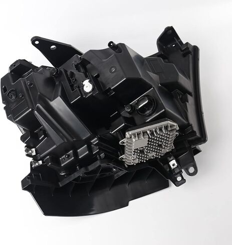 LED Headlight Assembly Compatible with Dodge Ram 1500 2019 2020 2021 2022 Replacement Headlamp with Black Housing Left Driver Side 68533275AA CH2502320 in Saudi Arabia