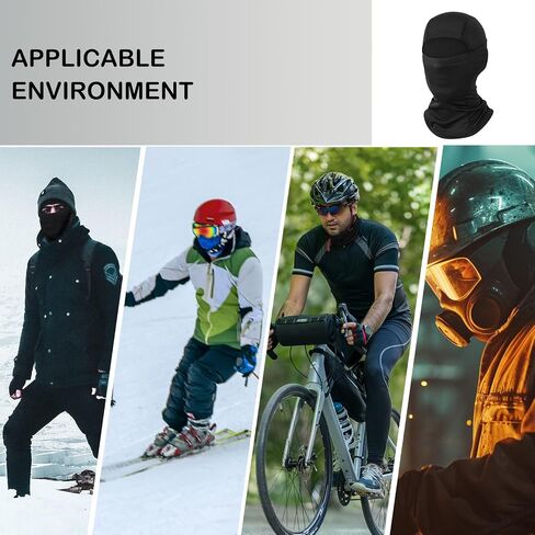 Ski Mask Balaclava for Men Women Winter Face Mask UV Protector Ski Shiesty for Motorcycle Snowboard Cycling Cold Weather Gear in Kuwait