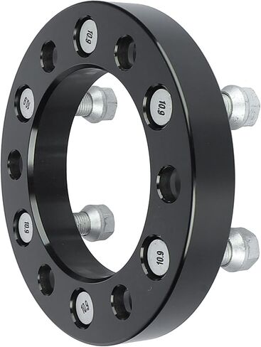 فواصل عجلة 1 بوصة 6 × 139.7 مم 6 × 5.5 محول فواصل عجلة 108 مم، 14 × 1.5 مسامير لكاديلاك إسكاليد، لسيارة تشيفي سيلفرادو 1500 سوبربان 1500، لسيارة جي إم سي سييرا 1500 4 قطع in Saudi Arabia