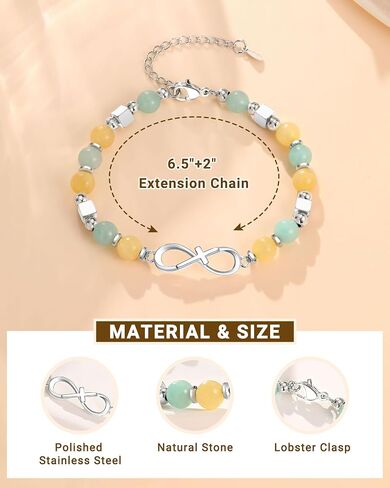Infinity Cross Bracelet for Her, Gifts For Granddaughter Daughter Niece Birthday Christmas Valentines Graduation in Saudi Arabia