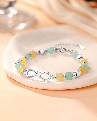 Infinity Cross Bracelet for Her, Gifts For Granddaughter Daughter Niece Birthday Christmas Valentines Graduation in Saudi Arabia