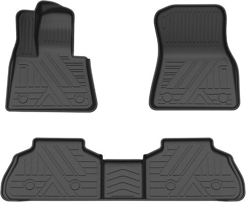 Floor Mats + Cargo Liner for BMW X5 2019-2024, Without Side Netting Kit, All Weather Protection, 3pcs FloorLiner Combo Set in Saudi Arabia