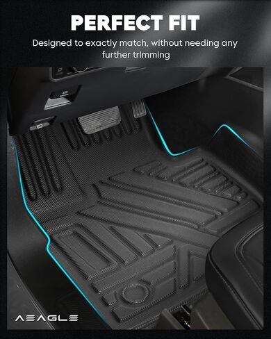 Floor Mats + Cargo Liner for BMW X5 2019-2024, Without Side Netting Kit, All Weather Protection, 3pcs FloorLiner Combo Set in Saudi Arabia