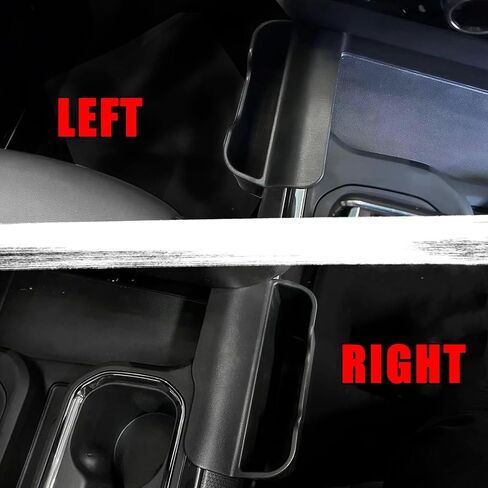 منظم وحدة التحكم المركزية متوافق مع 2022-2024 Chevy Silverado/GMC Sierra 1500 و2500/ 3500HD صندوق تخزين جانبي معلق ملحقات داخلية - تناسب فقط وحدة التحكم الكاملة مع مقاعد دلو in Kuwait