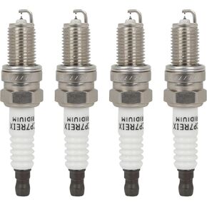 ECCPP Platinum Iridium Spark Plugs 97637 for Chevrolet Spark 2013-2015 1.2L & Fiat 500 2012-2017 1.4L pack of 4