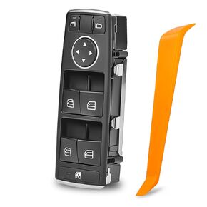Driver Side Power Master Window Switch, Compatible with Mercedes Benz W204 W212 C250 C300 C350 E350 C63 AMG GLK250 GLK350 | Replace OE A2049055302 20490553029107