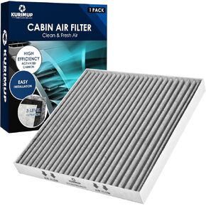 CF10133 Premium Cabin Air Filter with Activated Carbon, Fit for Toyota Corolla (2002-2008), Matrix (2003-2008), Replace for OE:88568-02020