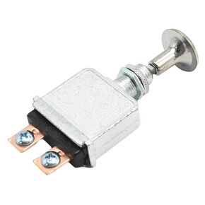 75 A Push Pull Switch, 6-28 Volts DC Heavy Duty SPST On-Off Push/Pull Switch for Cars, Motorcycles, Trucks, Buses, ATV, RV, Boats