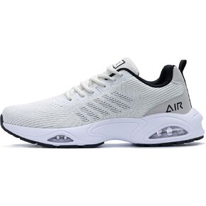 JARLIF Men's Air Running Shoes Athletic Cushioned Tennis Shoes Comfortable Supportive Sport Gym Jogging Sneaker Size 7-13