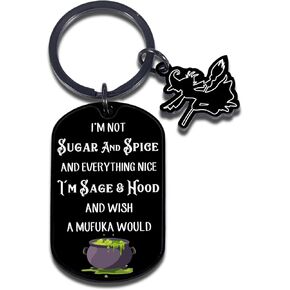Wicked Gifts Witchy Gifts for Women Witchcraft Supplies Witch Costume Accessories Keychain Accessories for Witchcraft Lovers Witchy Accessories for Women Halloween Gifts Cool Stuff