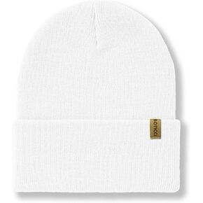 Beanie for Men Women Cuffed Thick Winter Knitted Beanie Hat Warm Soft Stretch Ski Hat Skull Cap