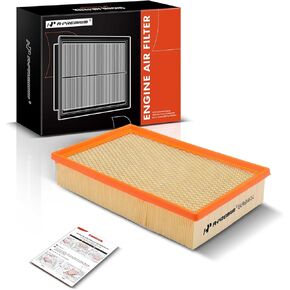 A-Premium Engine Air Filter Compatible with BMW 745i/745Li 2002-2005 4.4L, 750i/750Li 2006-2008 4.8L, 760i 2004-2006 6.0L, 760Li 2003-2008/2010, Alpina B7 2007-2008 & Rolls-Royce Phantom 2004-2013