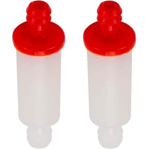 （Pack of 2）2530009 2630009 1/4" Fuel Lines Inline Fuel Filter for Polaris Trail Boss 250 325 330 Polaris Sportsman 400 500 550