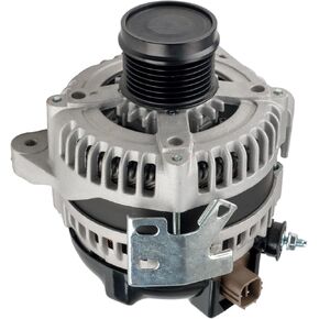 Alternator Compatible with Toyota Camry 2004 2005 2006 2.4L, Highlander 2004-2007 2.4L, Solara 2004-2008 2.4L, Scion TC 2005-2010 2.4L 100 Amp/12 Volt, CW, 7-Groove Pulley Replace 11034