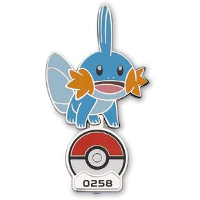 Pokemon Pokémon Center: Pokémon Gallery Pins: Mudkip Standing Pin, 710E11607