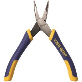 IRWIN Tools VISE-GRIP Pliers, Bent Nose with Spring, 5-Inch (2078965)