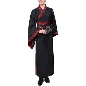 Ancient Chinese Swordsman Cosplay Costume Traditonal Hanfu Outfit Stage Performance Wear